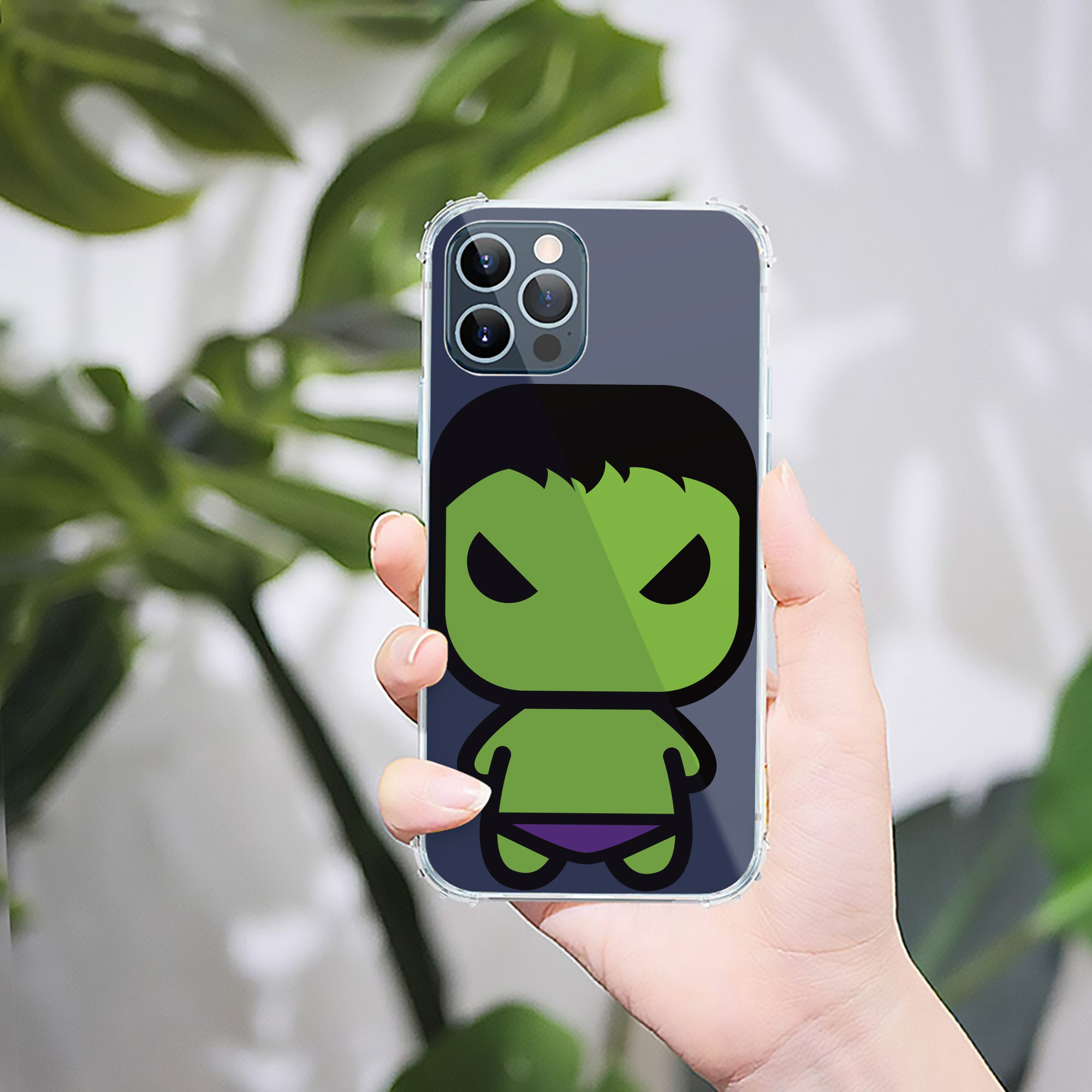 （画像用） アベンジャーズ The Avengers 【iPhone 12シリーズ対応】透明スマホケース（クリアソフトケース）